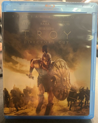 #ad Troy Blu ray 2004 Pre Owned Like New $6.99