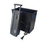 606 Small Paper Shredder for Office and Home Use; Strip-Cut Paper Shredder