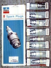 MOPAR Chrysler Box 8 Spark Plugs P-556PR #3844312 NOS New in Box