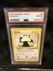 1999 Jungle Snorlax #27 Non-Holo PSA 8