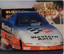 AL HOFMAN WESTERN AUTO/SLICK 50 FUNNY CAR  NHRA TRADING CARD #13