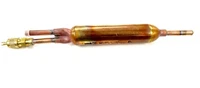 FILTER DRIER REFRIGERANT LIQUID LINE WITH CHARGING VALVE 1/4 X 1/4 25 grams