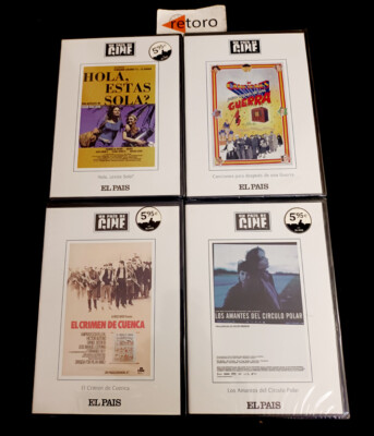 LOTE El Crimen de Cuenca Hola, estas sola  4 DVD Video Cine Español Nuevo