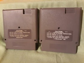 Renegade Game (Nintendo, 1988) & Blades of Steel, NES Konami, Taito, Both Work