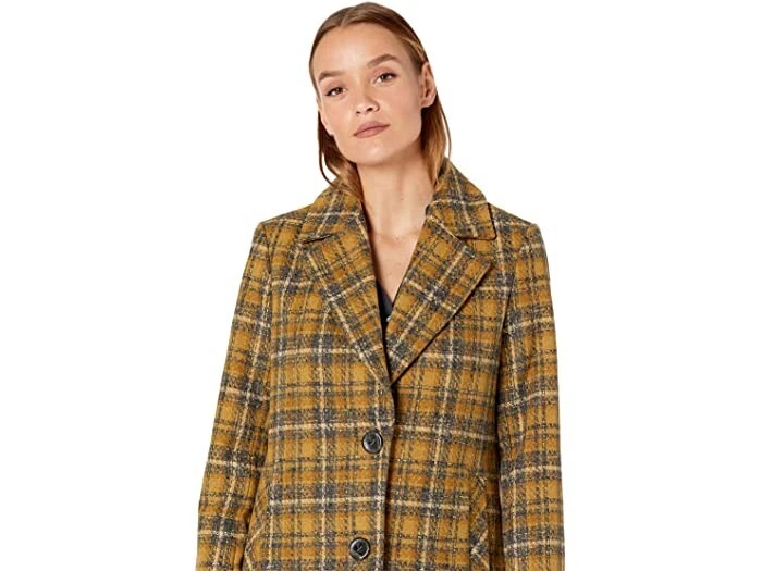 Sam edelman shop plaid coat