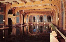 Postcard The Roman Pool at Hearst San Simeon State Historical Monument
