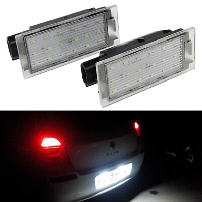 LED SMD Kennzeichenleuchte  Kennzeichen Nummernschildleuchte für Renault  A754