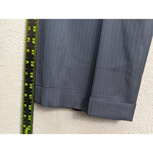Hart Schaffner Marx Nordstrom Gold Trumpeter Sport Coat Pants Set 48L Pinstripe - Picture 17 of 20