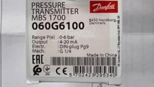 Danfoss MBS1700 060G6100 Pressure Transmitter