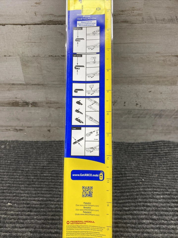 Anco 31-15 31 系列挡风玻璃刮片 - 15 — 第 3/4 张图片