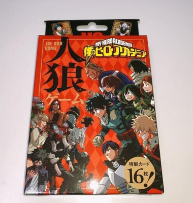 My Hero Academia werewolf game Jin-Rou game card Japan Original