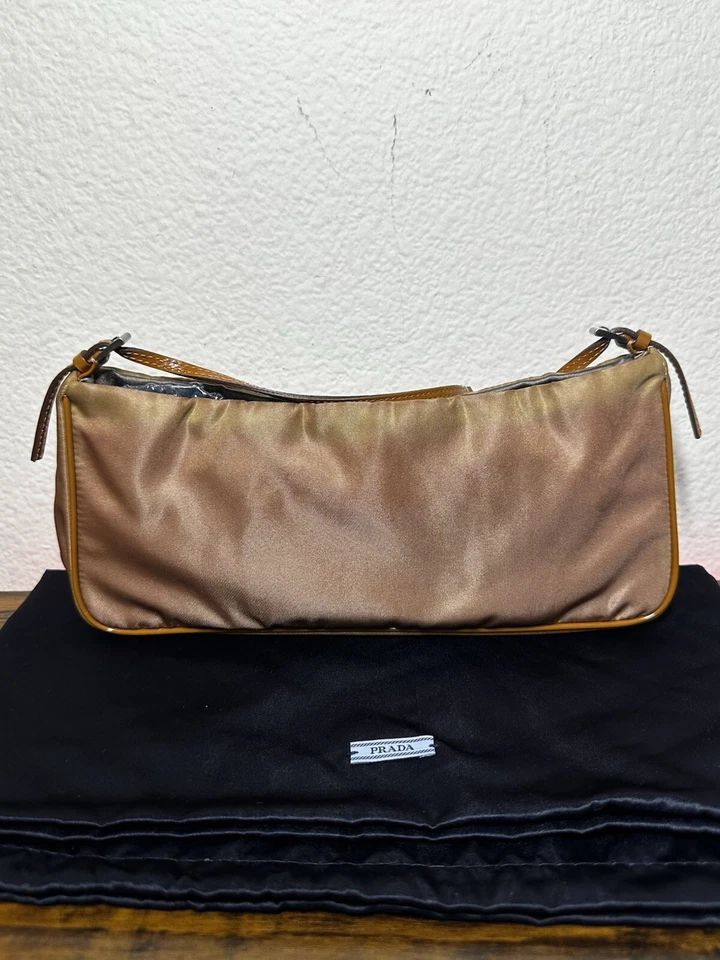 Bolso de hombro Prada Tessuto de nailon (rosa)/con bolsa para el polvo Foto 2 de 4