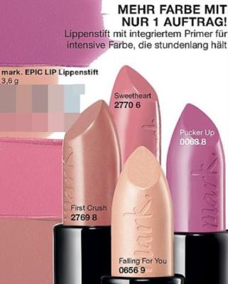 Avon  EPIC LIP Lippenstift mit intregrierten Primer AUSWAHL Trends Mode Beauty 