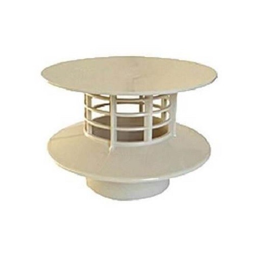 Extracteur statique d'air sable D100 pour ventilation de toit et fosse septique