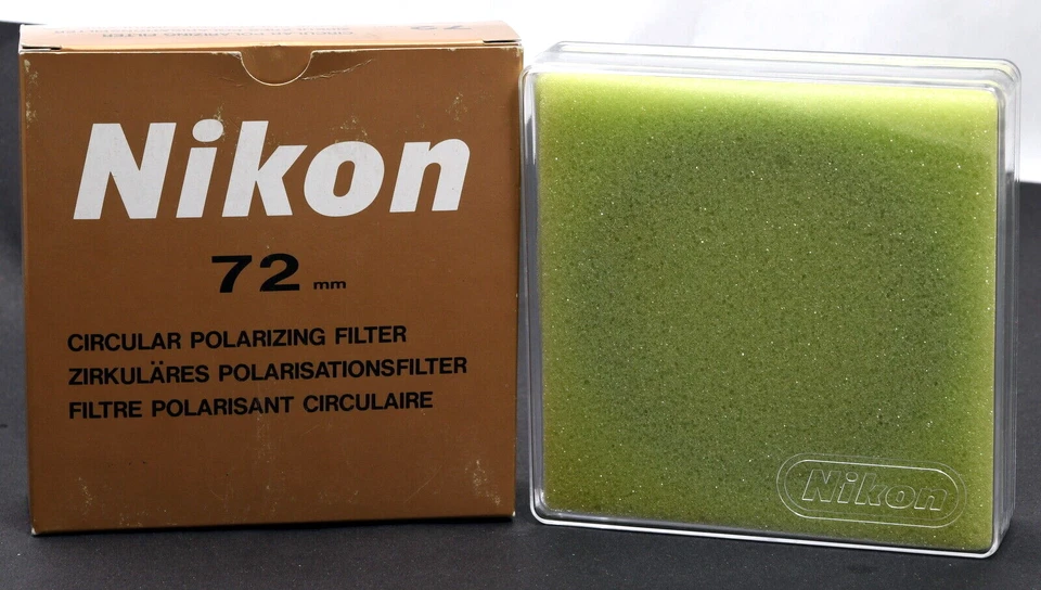 Genuine Nikon 72mm Circular Polarizing Filter - Mint in Box! - Image 3 of 4
