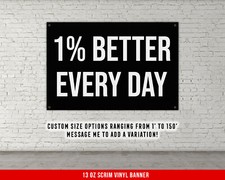 Fitness Inspiration Banner - Large Wall Art - Home Gym Decor