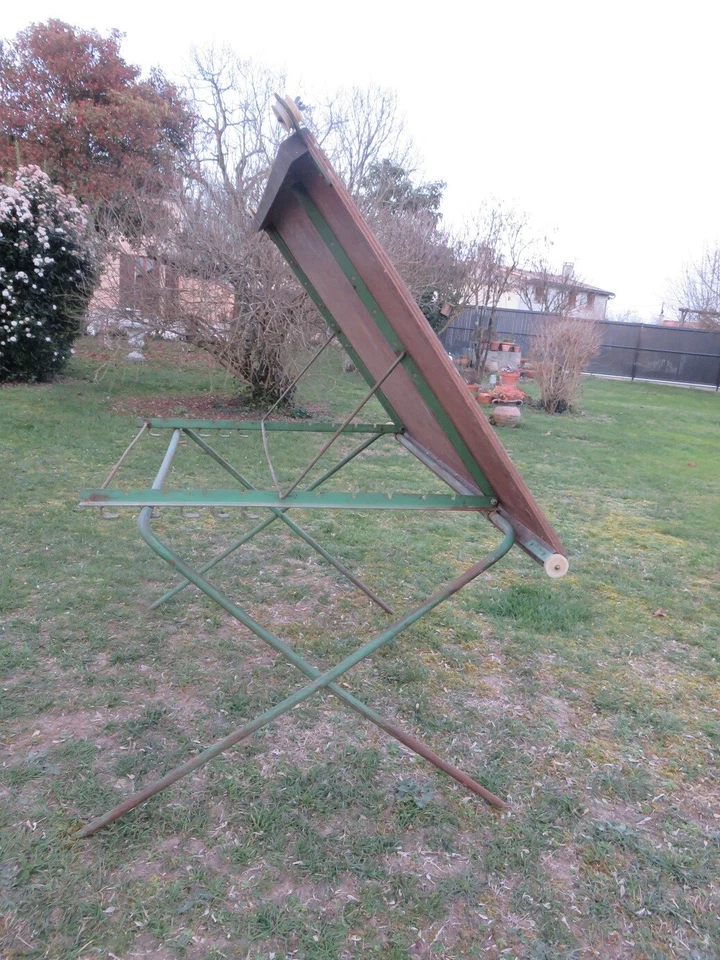 TABLE D'ARCHITECTE TABLE A DESSIN VINTAGE - Photo 4/4