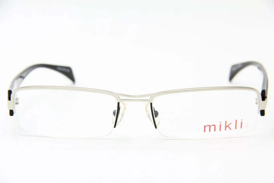 NUEVAS GAFAS ALAIN MIKLI ML0914 0022 PLATEADAS AUTÉNTICAS RX ML 0914 56-18 Foto 2 de 3