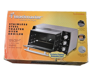 Vintage TOASTMASTER Toaster Oven Broiler Stainless TOV435