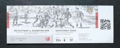 TICKET Relegation Bundesliga 2018/19 VfB Stuttgart - Union Berlin # 817
