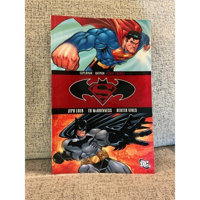 DC Comics Superman Batman Public Enemies Graphic Novel Jeph Loeb Ed McGuinness
