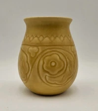 1938 Rookwood Pottery 2855 Yellow Glazed Vase;  OF