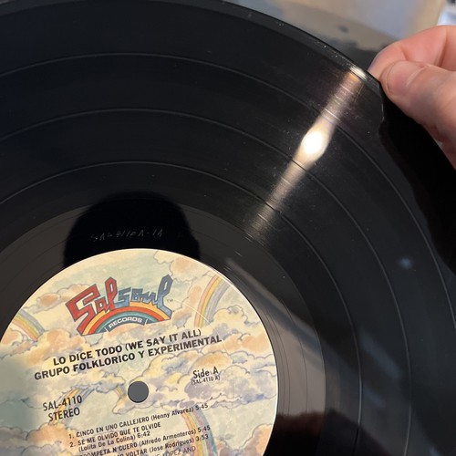 Grupo Folklorico Y Experimental Nuevayorquino – Lo Dice Todo LP VG+/VG+ LatinJaz - Bild 9 von 17