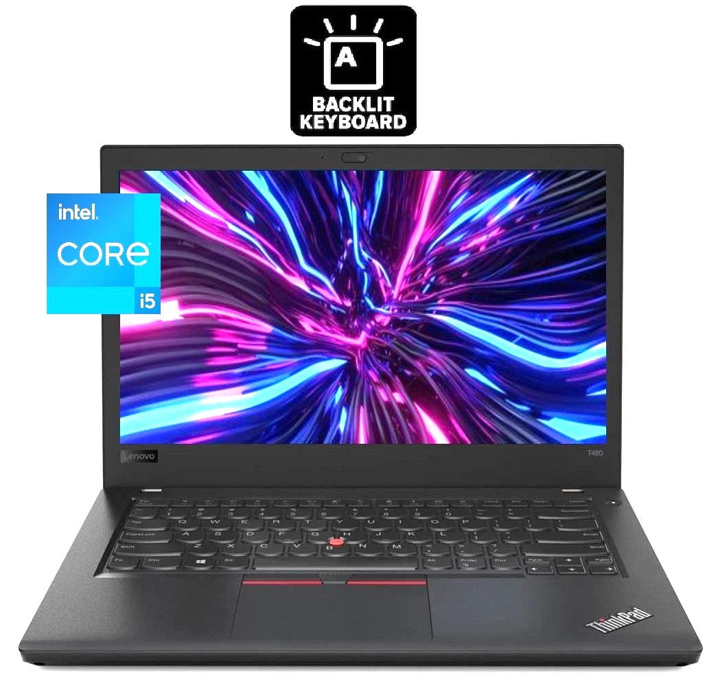 Lenovo Intel Core i5 8th Gen. PC Laptops & Netbooks 256 GB SSD