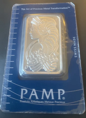PAMP Suisse Swiss 1oz .999 Fine Silver Bullion Bar