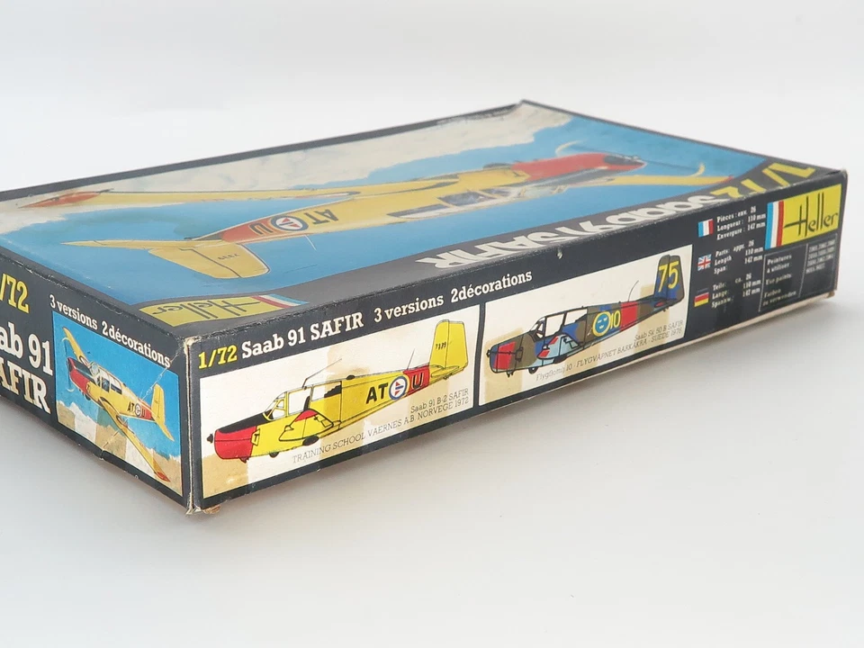 HELLER 262 - Saab 91 SAFIR   1:72 - Immagine 3 di 4