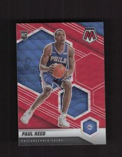 2020-21 Panini Mosaic #245 Paul Reed Mosaic Red Wave