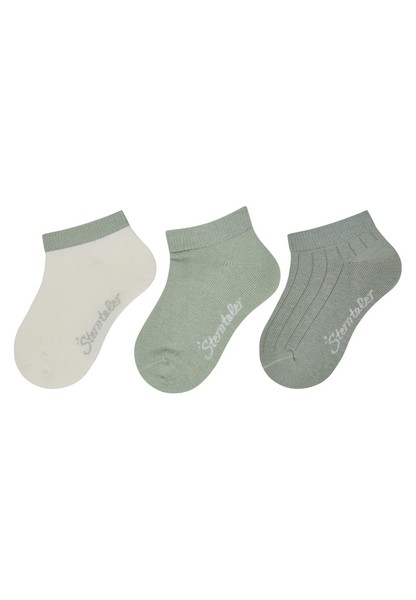 Sneaker Socken 3Er Pack Ecru GrößE 18 – Baby- Und Kindersocken Baumwoll-Mix-image