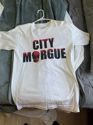 City morgue X Vlone white tee medium