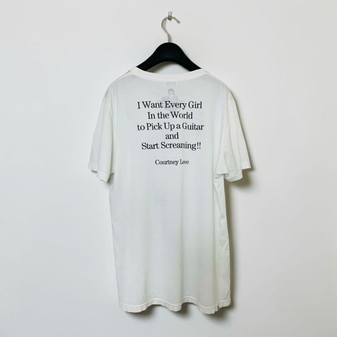HYSTERIC GLAMOUR Courtney Love Short Sleeve T-Shirt S… - Gem