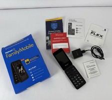 BLU Flex 8GB Black Walmart Family Mobile Prepaid Flip Phone - Open Box