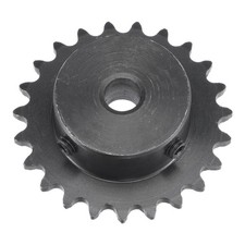 23 Teeth Sprocket 1/4" Pitch, 8mm Bore Carbon Steel with Set Screws