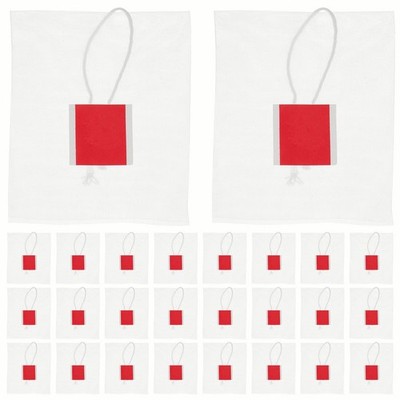 100 Pcs Kräuterteezubereitung Filterbeutel Leerer Teefilter Sieb Für