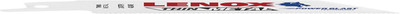Tools Metal Cutting Reciprocating Saw Blade with Power Blast Technology, Bi-Meta