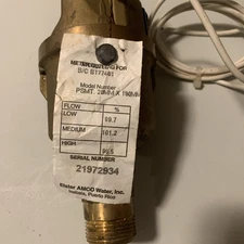 NEW Elster Amco V100 Water Meter PSMT. 20mm x 190mm PSM - PN16 - 3/4" Cubic Feet