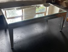 BHS Mirrored Glass Coffee Table