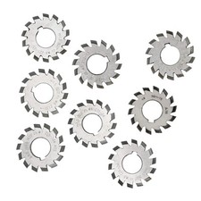 HSS Cutting Tool Kit with Eight Pieces Designed Specifically for Gears M1 5
