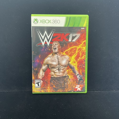 #ad WWE 2K17 Xbox 360 Tested amp; CIB Clean 1 YR Warranty Refurbished Free Ship $17.50