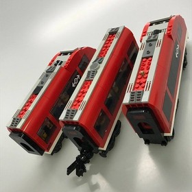 LEGO 7938 Passenger Train City Trains 2010 Without Box Missing