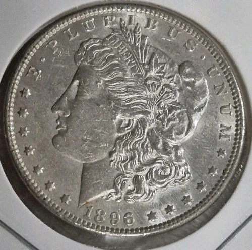 1896-P Morgan Silver Dollar"Beautiful Coin" Good Date My Private Collection#1665