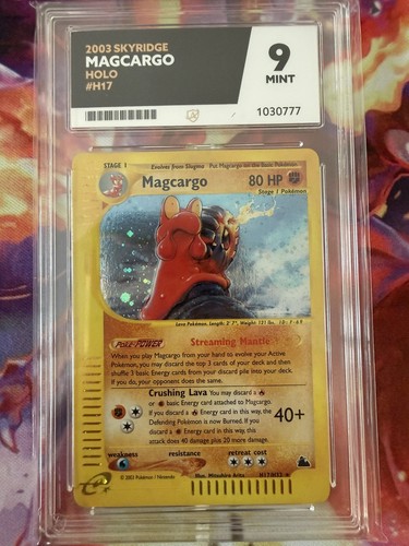Magcargo graded ACE 9 for sale on eBay