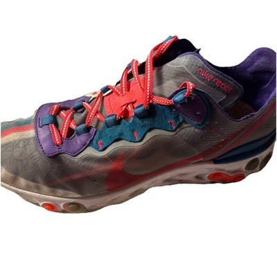 Nike React Element 87 Men's Red Orbit Sneakers, Size 11.5M CJ6897-061 Running 