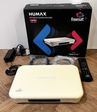 Humax HDR-1010S 1TB HD TV Freesat Recorder with Free Time White - Boxed