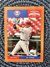 Jim Thome Cards, Rookie Card Checklist, Autographed Memorabilia Guide 7