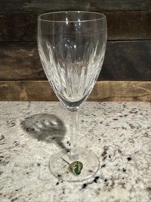 Beautiful WATERFORD CRYSTAL Carina Claret Wine Glasses 7 1/8 in, MINT