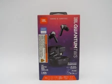 JBL Quantum TWS True Wireless Noise Cancelling Gaming Earbuds Black NEW SEALED